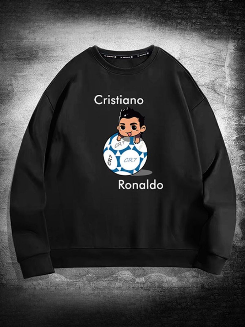 Męska Bluza Ronaldo Z Długimi Rękawami