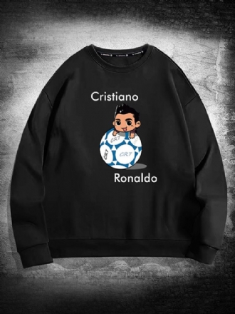 Męska Bluza Ronaldo Z Długimi Rękawami